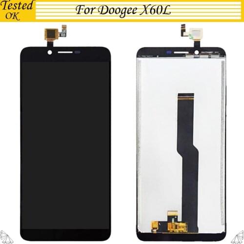 5.5 Inch For Doogee X60L LCD Display And Touch Screen 100% Tested Working Assembly Repair PartsReplacement For X 60 l 60L LCD