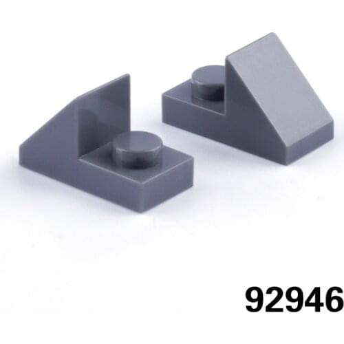 10 PCS City Building Blocks Parts Compatible with 92946 Technical DIY Slope Panel Creative 1x2 Educational Toys for Kids Gift