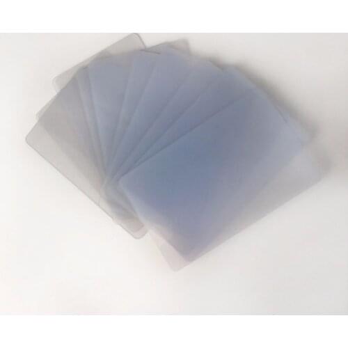 Free Shipping 230pcs Blank Plastic Inkjet Printable Business PVC ID Card Transparent Name Card for Epson/Canon Printer