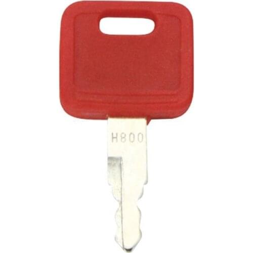 5pcs/set H800 Key For John Deere Case Hitachi Holla Excavator Loader Ignition Starter