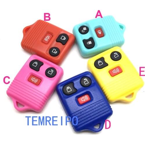 20pcs/lot Replacement Car 3 Button Remote Control Key Cover Fob Selling For american car