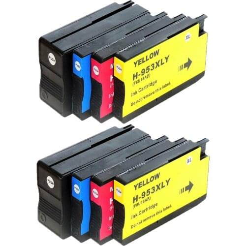 8pk Compatible for HP 953XL Ink Cartridges HP OfficeJet Pro 7740 8210 8710 8720 8725 8728 8730 8740 Printer