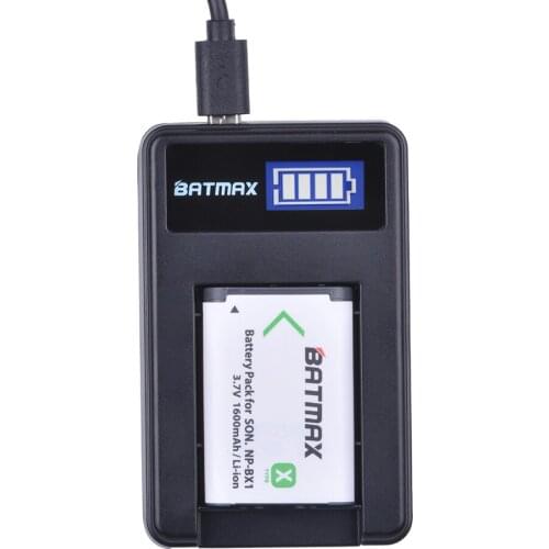 1PC NPBX1 bateria NP-BX1 npbx1 Battery + LCD USB Charger for Sony DSC RX1 RX100 AS100V M3 M2 HX300 HX400 HX50 HX60 GWP88 AS15
