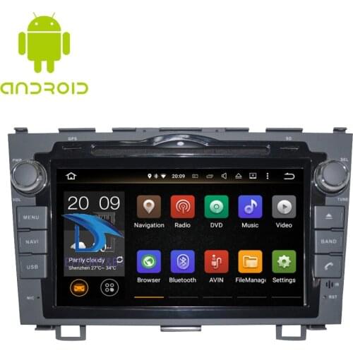 Android 9.0 Octa Core 8'' LCD Screen Car GPS Navigation For Honda CRV 2006-2011 Car Radio DVD Player Audio Video Multimedia WIFI