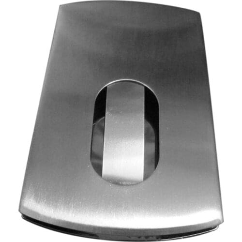 Stainless Steel Wallet Business Name Credit ID Card Holder Case