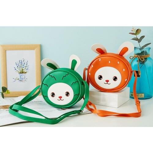 Kids Handbag Children PU Leather Wallet Messenger Bag Cute Cartoon Baby Girls Cute Shoulder Bags Gift For 3-6 Years