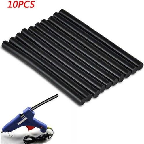 10pcs Hot melt glue sticks DIY Repair & Bonding adhesive strip for Electric Glue Gun Tire repair Handicrafts Home Use