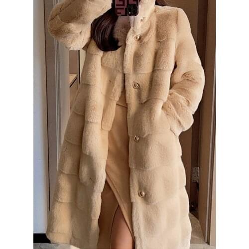 Real natural mink whole mink fur female short female mink young fox fur coat jacket