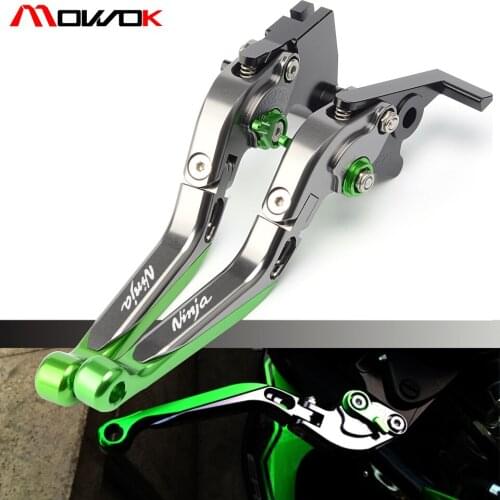 Motorcycle For KAWASAKI NINJA 250R 2008-2010 2011 2012 NINJA 300R/Z300 2013-2016 2017 Folding Extendable Brake Clutch Levers