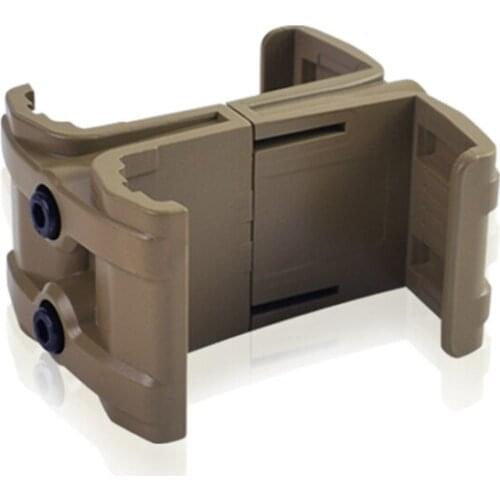Outdoor combat 5.56 Magazine Parallelizer SCAR Nylon parallel m4 universal modification accessories Black Tan Green