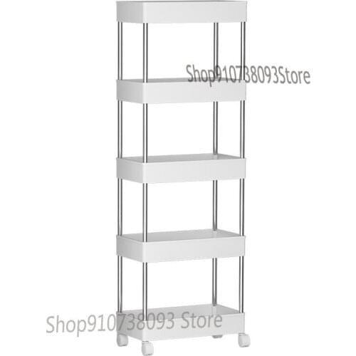 Toilet Slot Storage Shelf Narrow Toilet Corner Bath Supplies Storage Artifact Does Not Occupy Land