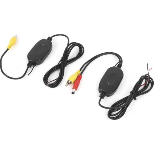 Wireless 2.4G RCA Video Transmitter Receiver Kit Accessory for Car Rear View Backup Camera Hardware Accessories