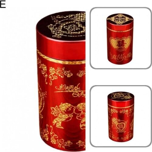 Various Styles Useful Wedding Supplies Cigarette Can Acrylic Storage Canister Festive for Room