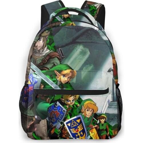 Zelda Backpack for Girls Boys Travel RucksackBackpacks for Teenage school bag