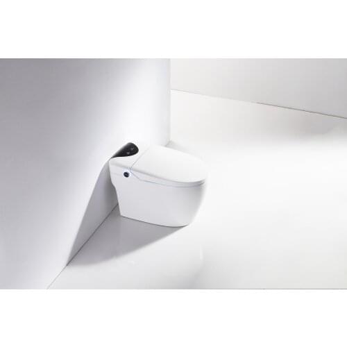 Luxury S-trap Intelligent Floor Mounted WC Remote Controlled Smart Bidet Toilet RSV8