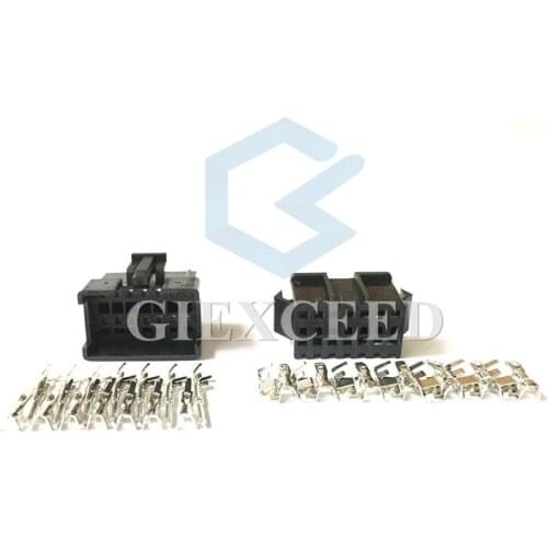 2 Sets Male And Female JST SM 14 Pin 2.54mm Multipole Connector Plug With Terminal