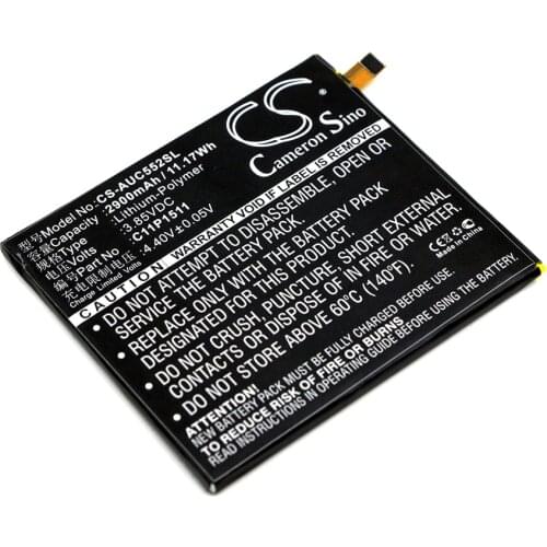 CS 2900mAh/11.17Wh battery for Asus ZD552KL,ZE552KL,ZenFone 3,ZenFone 3 Deluxe Dual SIM Glob,ZenFone 4 Selfie Pro