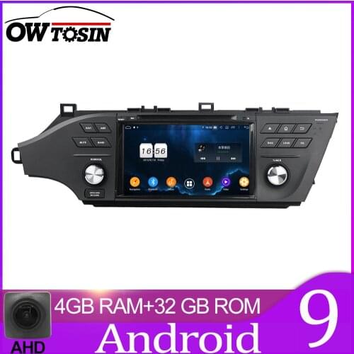 Owtosin Car Radio Multimedia Video Player Navigation GPS Android 9.0 For Toyota Avalon 2014 2015 2016-2018 Car 4GB RAM 32 GB ROM