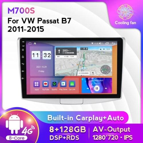Android10.0 DSP HDMI+IPS screen Car Multimedia player for Volkswagen VW Magotan Passat CC B6 B7 2012-2015 autoradio wifi 4G 2DIN