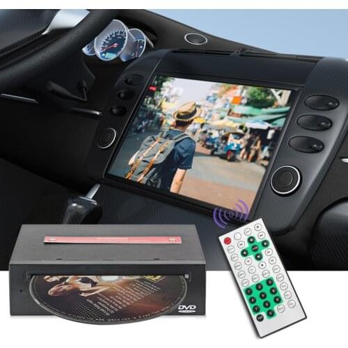 Car Radio Multifunctional Universal External DVD Drive CD Player Disc Case Connection Full Function Infrared Control Video Out