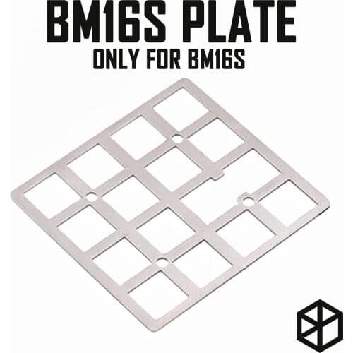 Bm16s plate Custom Mechanical Keyboard plate only for bm16sstainless steel plate 16