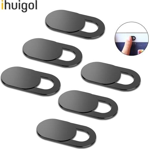 !ACCEZZ Webcam Cover Magnet Plastic Slider Micro Lens For Phone iPad Macbook Air Pro Tablet Laptop Camera Webcam Privacy Sticker