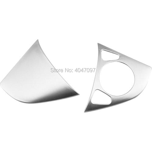 Color My Life Abs Chrome Car Steering Wheel Decoration Trim Sticker for Honda New City 2015 2016 2017 High-profile Accessories