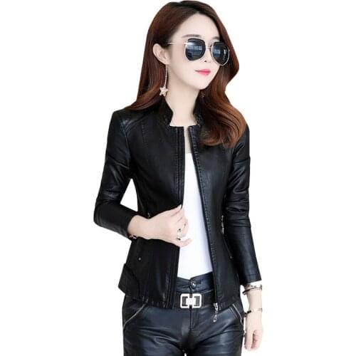 Yipn. igacoyou Womens Winter Leather Jackets