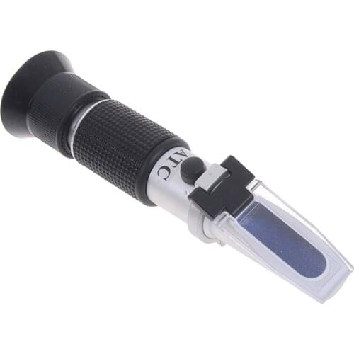 0-50° Hand-held antifreeze freezing point meter Concentration measurement Freezing point detector Battery Refractometer