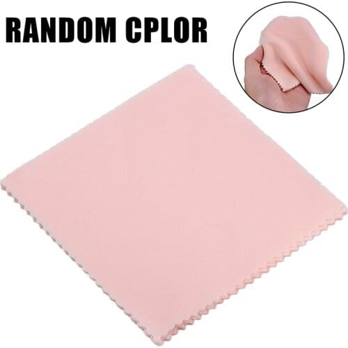 10pcs Glasses Sunglasses Screen Cleaning Cloth 120*120mm Soft Surfaces Microfiber Cleaner Cleaning Cloth Random Color