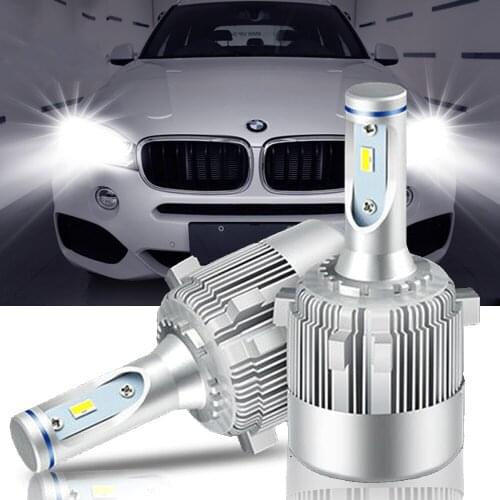 2x G2 H15 LED Headlight auto for Mazda 6 CX5 for Mercedes for Golf 6 for Lada Priora led lamp car White 6000k DC12V Super Light