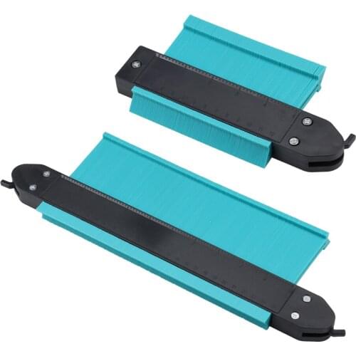 5/10 Inch Contour Gauge Contoured Duplicator Ruler Instruments Tiling Laminate Tiles Edge Shaping Measure Ruler Measuring Tools
