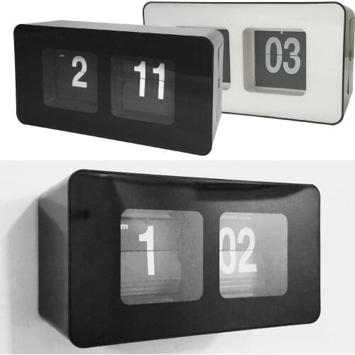 Auto Flip Clock Desk Down Page Digital Clocks Christmas Gift Bedroom Decoration