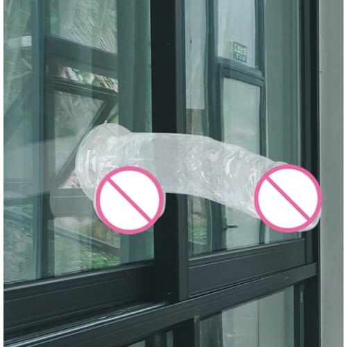 Big Realistic Dildo with Strong Suction Cup Crystal Jelly Woman Huge Penis Vagina G Spot Clitoris Orgasm Anal Butt Plug Sex Toys