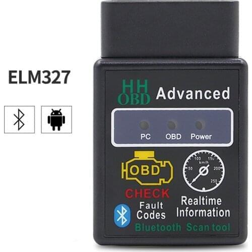 High Quality MINI Vgate ELM327 OBD2 V1.5 Bluetooth Mini Car Tester Diagnostic Tool obd 2 for Android ELM 327