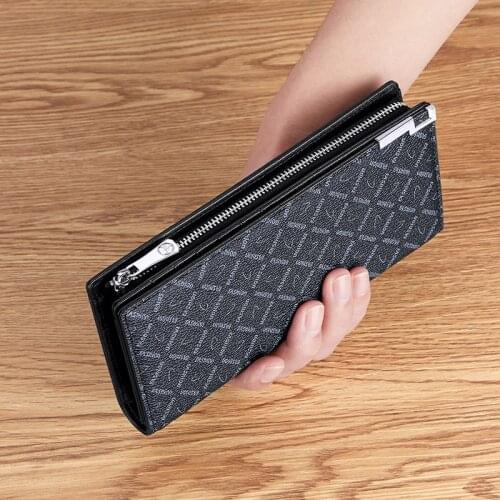 Long fashion wallet, multi-function, large capacity mobile phone bag, high-end card holder, coin purse