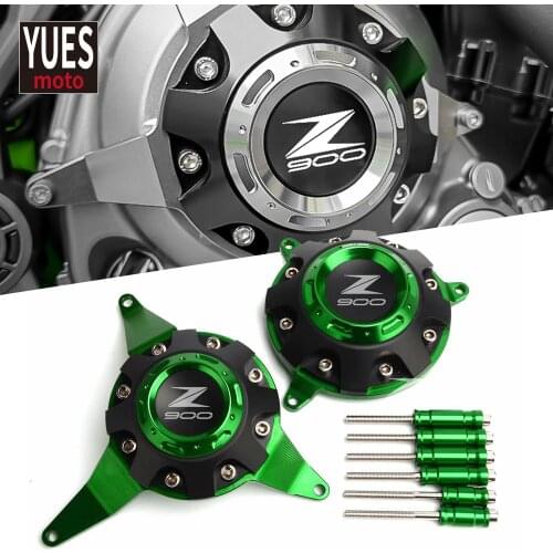 For KAWASAKI Z900 Z 900 2017 2018 2019 2020 2021 Motorcycle CNC Aluminum Engine Stator Engine Protective Cover Guard Protectors