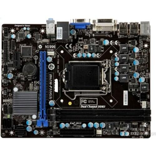 MSI H61M-P31(G3) original motherboard DDR3 LGA 1155 H61 used Desktop Motherboard