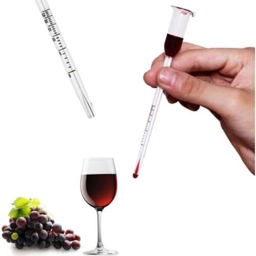 Tester Vintage measuring bottle Set Tools Alcoholmeter Alcohol Meter Wine Concentration Meter 0-50/0-100 hydrometer 13cm