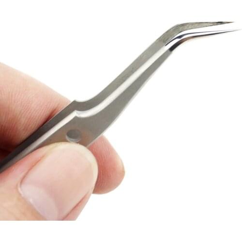 JF-602 High-strength Curved Tip Tweezers