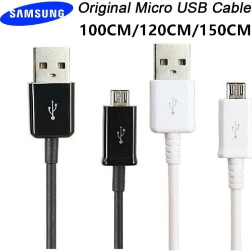 Samsung Micro USB Cable 100% Original Fast Charge Charging Quick Galaxy S7 S6 edge Plus Note 4 5 S4 A5 A7 A8 A9 J7 J5 J3