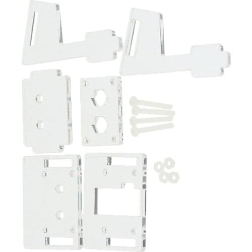 Lovoski Mini Adjustable Acrylic Camer Bracket Holder Mount For Raspberry Pi