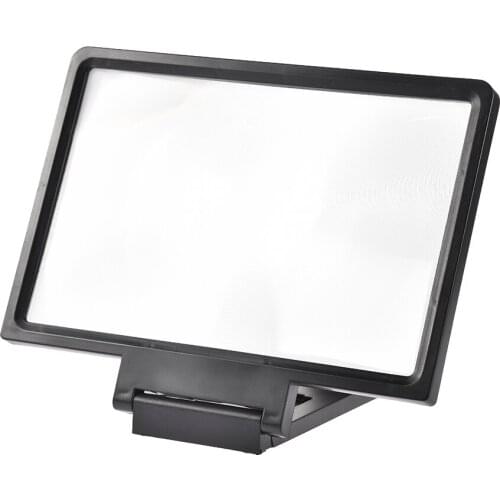 New Mobile Phone Screen Magnifier HD Video Amplifier 3D Enlarger Magnifying Projector Bracket Desktop Holder Stand For Phone