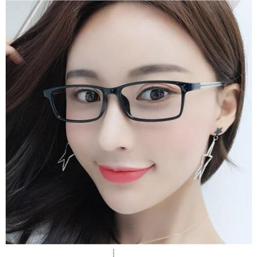 Feishini Blue Light Glasses Frames Optical Clear Gaming Computer Korea Glasses Men TR90 Optical Eyeglasses Frames Women