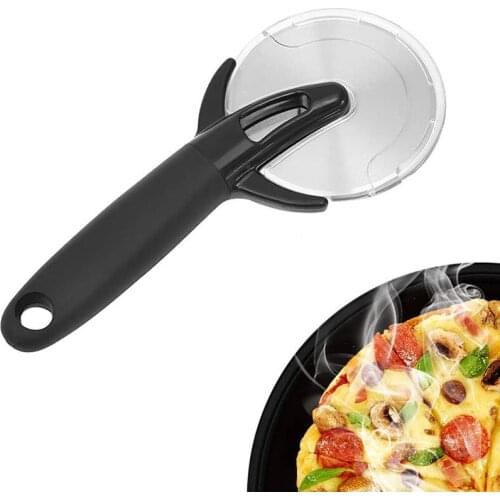 Stainless Steel Pizza Cutter Pizza Wheels Cake Bread Pies Round Knife Pastry Slicer Pasta Dough Cutting Kitchen Baking Tools