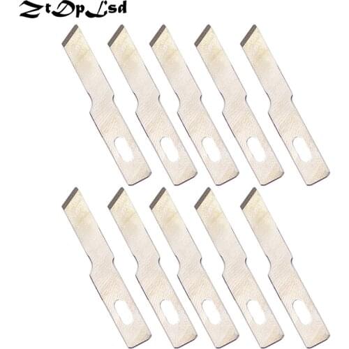 ZtDpLsd 10Pcs #38 Scalpel Cutting Engraving Craft Sculpture Knife Wood Carving Graver Mobile Phone Repair DIY Tool PCB Repair