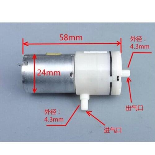 DC 3.7V 700mA 1300ml Flow Food Grade Self Priming Diaphragm Micro Water Pump