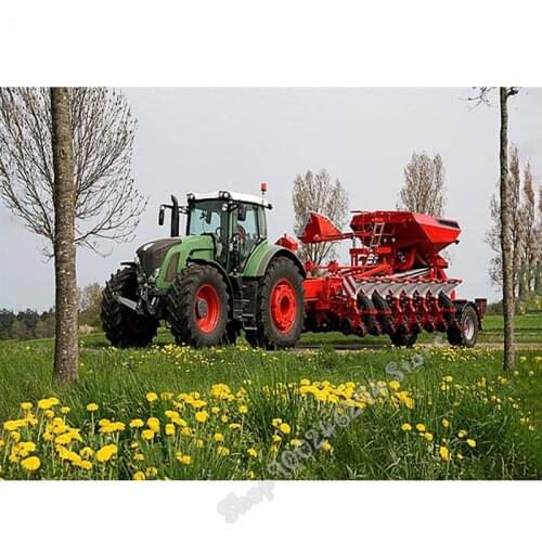 5D DIY Diamond Painting Tractor Rhinestone Embroidery Diamond Mosaic Full Layout Cross Stitch Kit Home Decor Gift FF3200