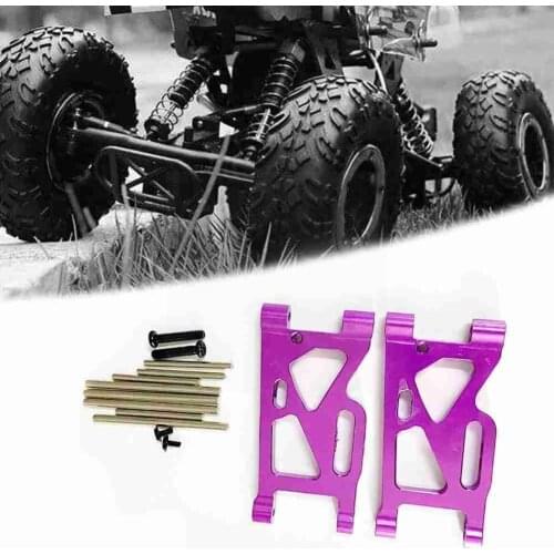 Weili Remote Control Car 124019 Metal Front Swing Arm Rc For 1/12 Car Upgrade Purple Wltoys 124019 Accessorie 124018 1/14 1 Y2Q1