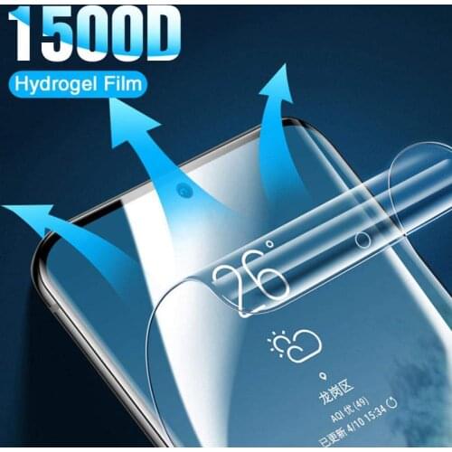 Hydrogel Film For Sony Xperia L4 L3 L1 Screen Protector For Sony Xperia 1 II 10 II PRO Protective Film Not Glass